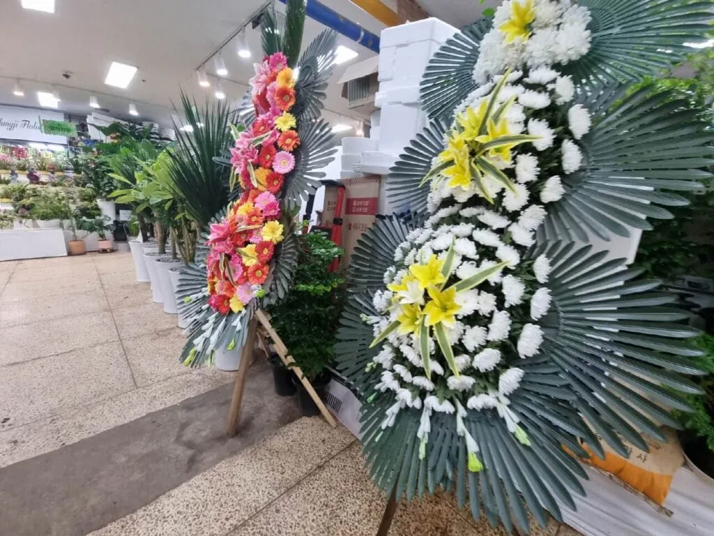 3단화환 제작